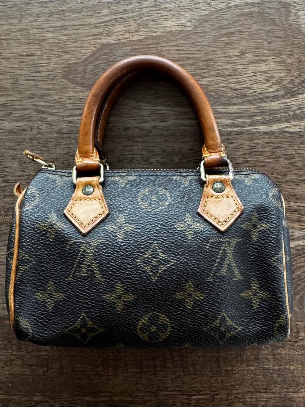 Vintage  Louis Vuitton Monogram Nano Speedy